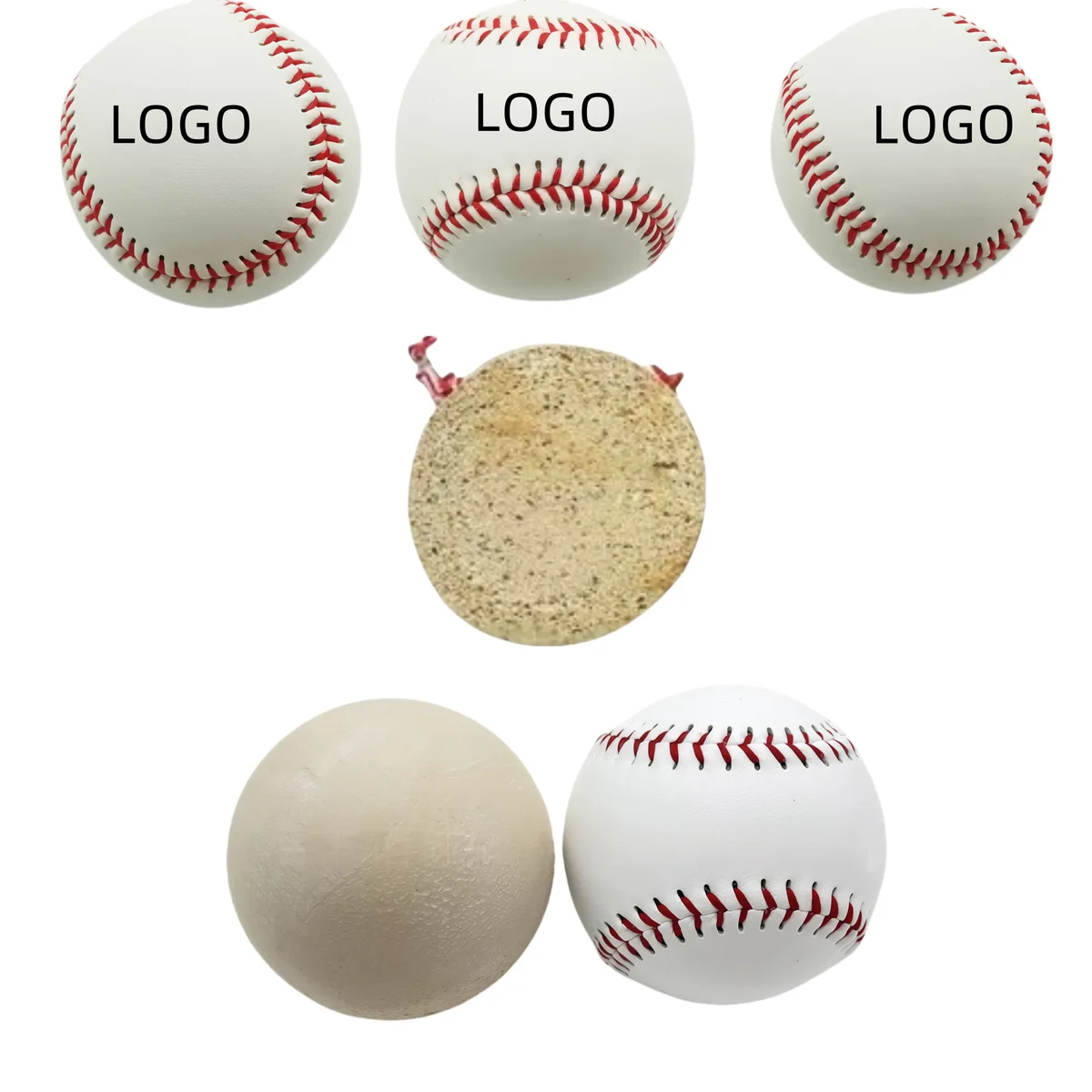 Durable Portable Soft Rubber Baseball 1