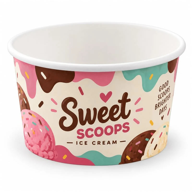 Paper Food Dessert Container 1