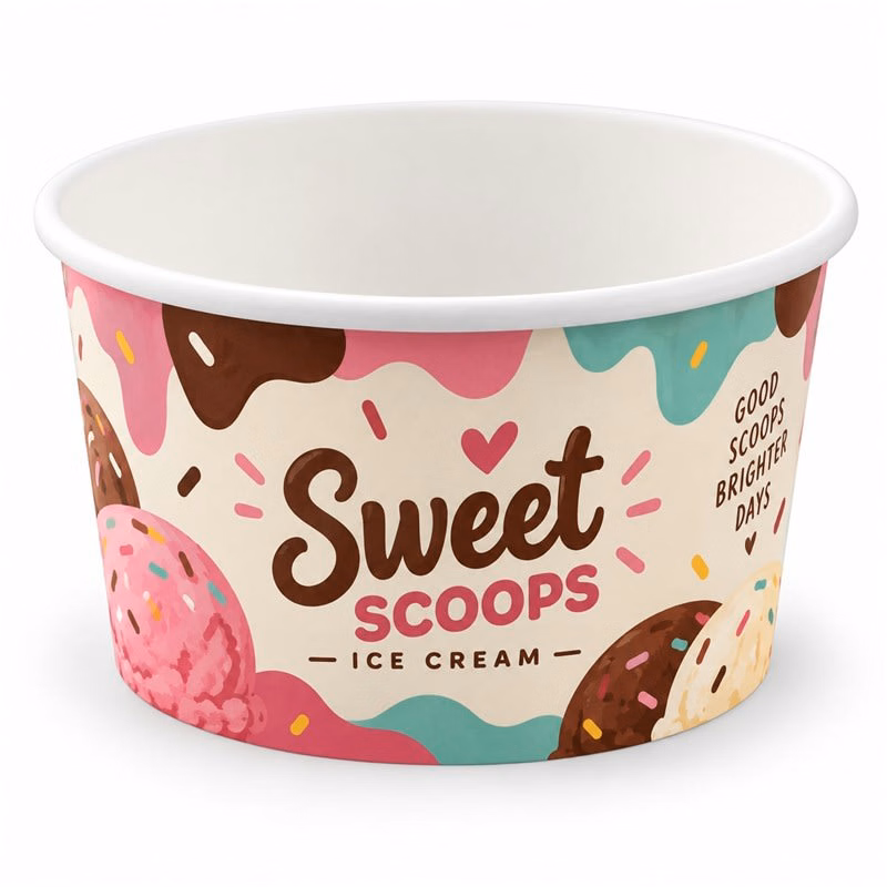 Paper Food Dessert Container