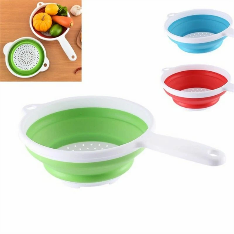 Collapsible Silicone Strainer 1