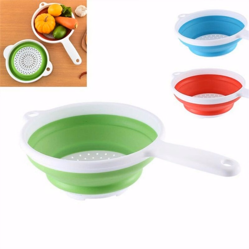 Collapsible Silicone Strainer