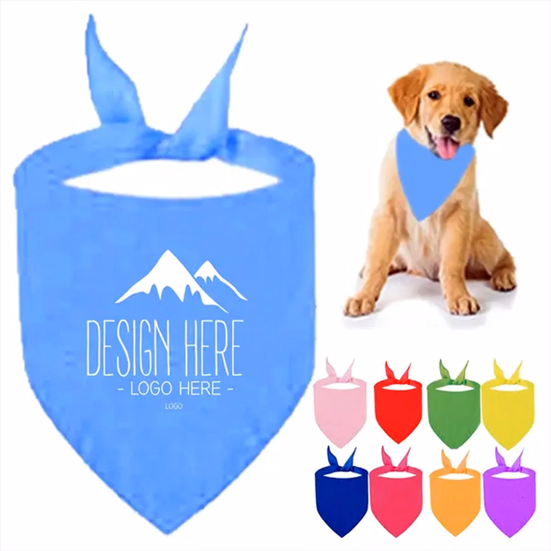 Full Color Dog Bandana Collar ?C MOQ 50pcs
