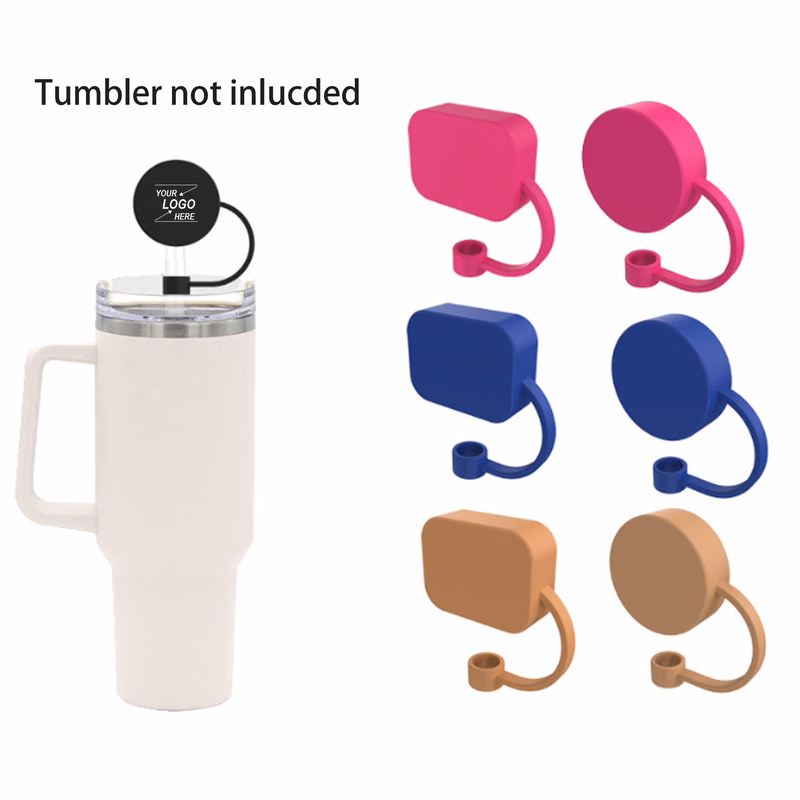Reusable Silicone Straw Covers