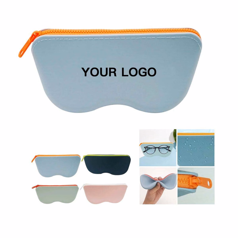 Lightweight Eyeglass Case with Flexible Silicone Design