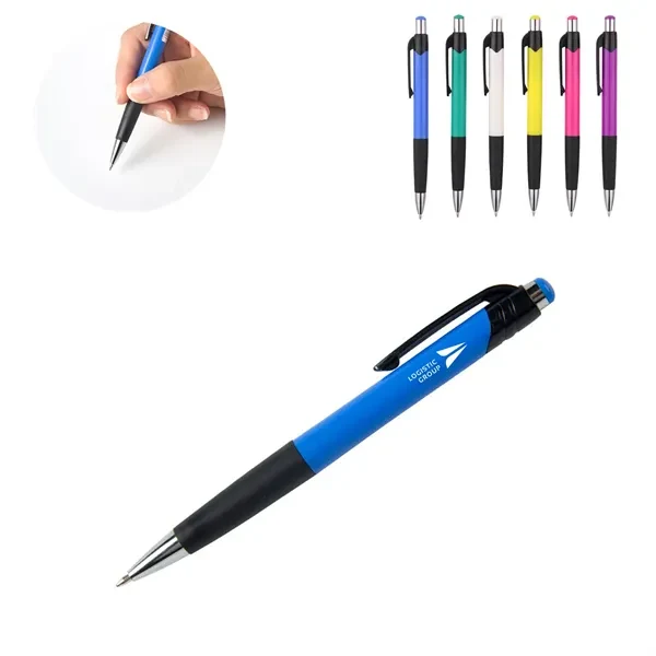Custom Color Click Plastic Ballpoint Pen 1