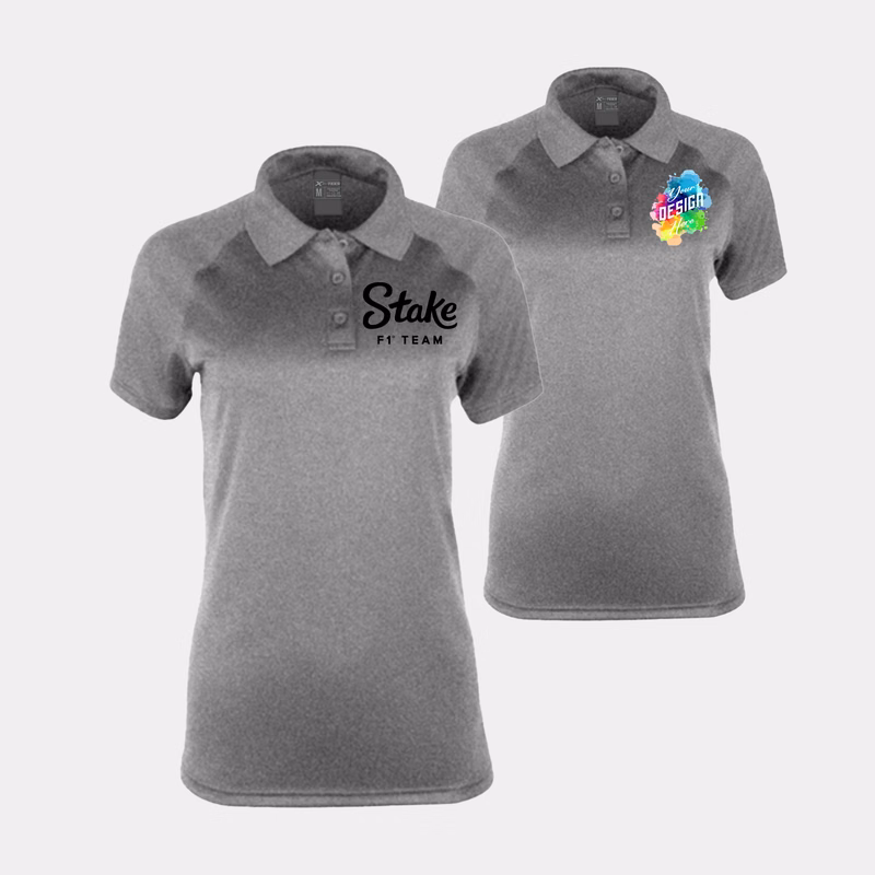 Titanium Heather Women's Performance Polo