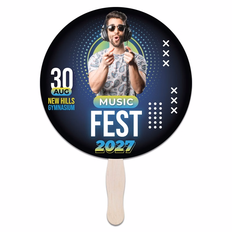 Circle Hand Fans