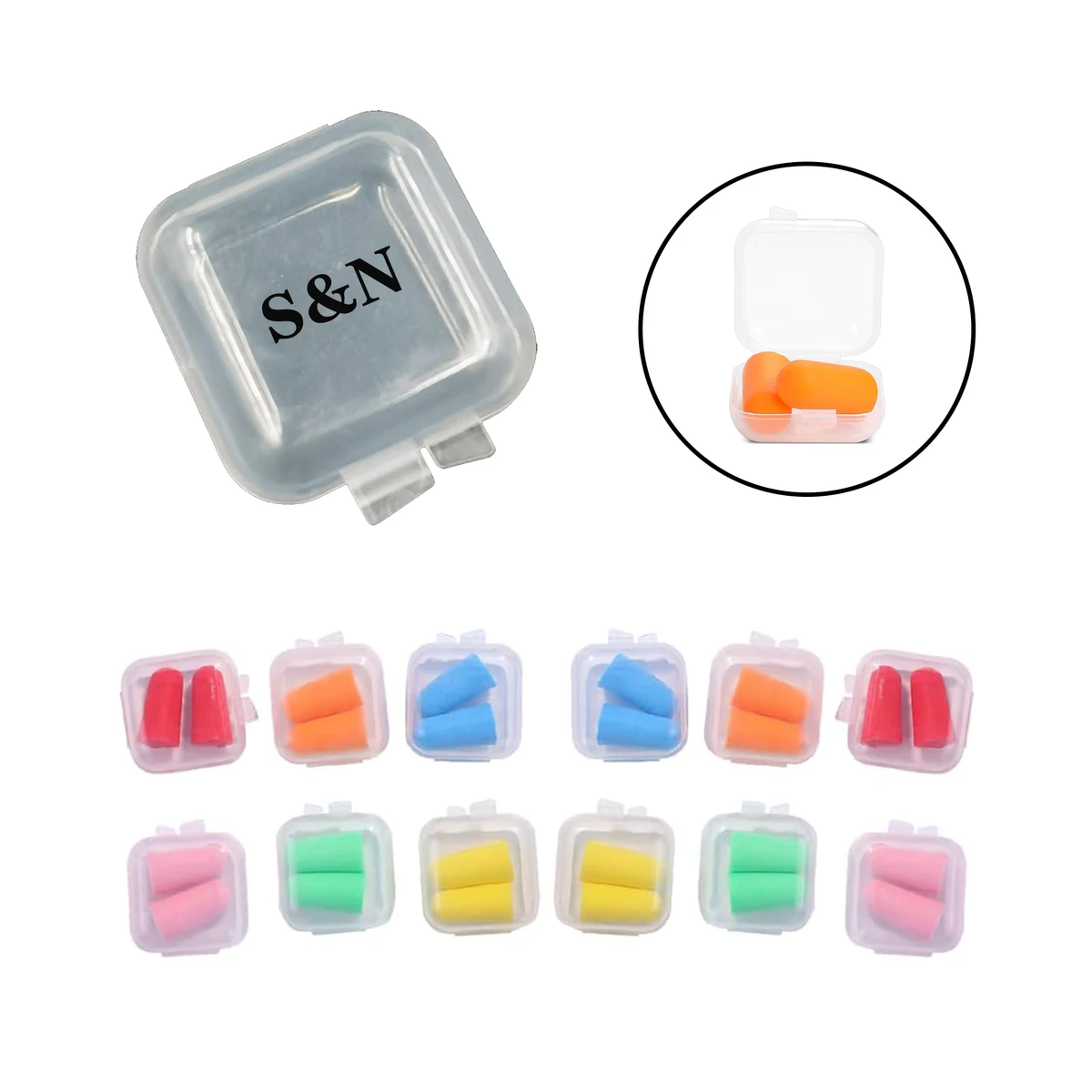 Sleep Soundproofing Foam Earplugs 1