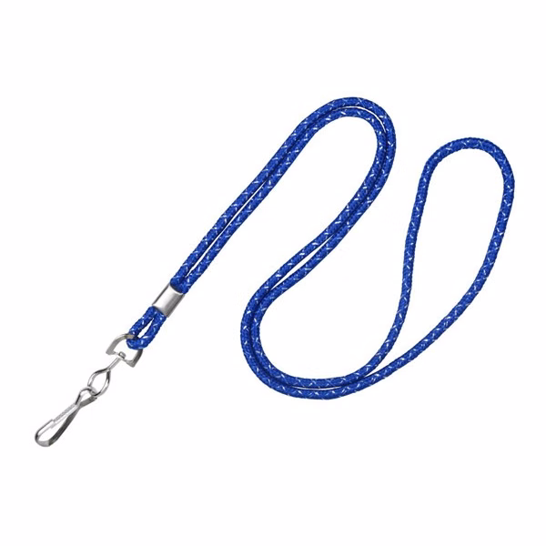 1/8" Blank Metallic Rope Lanyard
