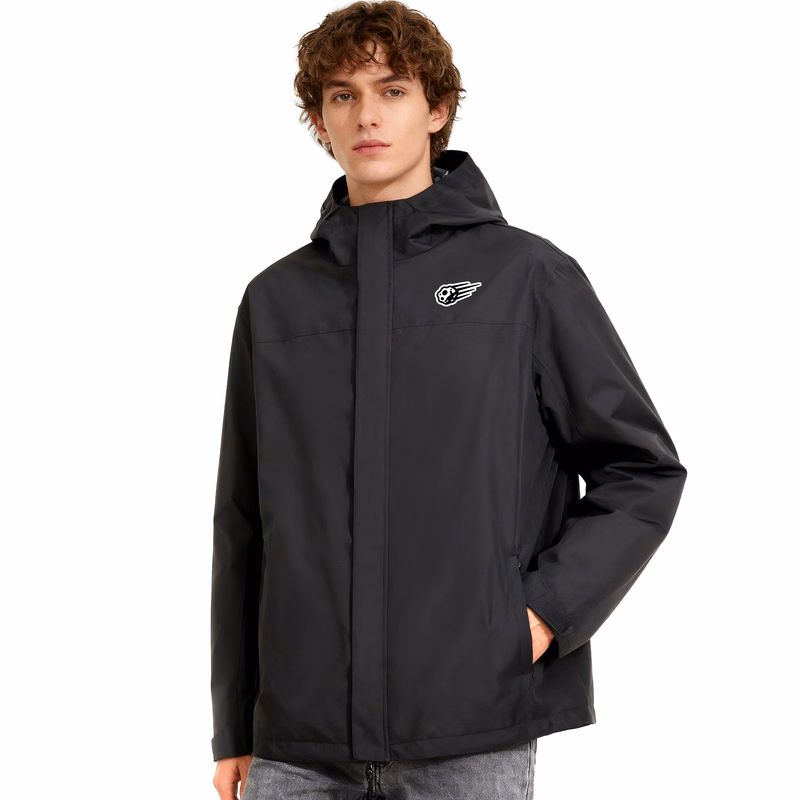 Men's Lightweight Waterproof Hooded Rain Jacket