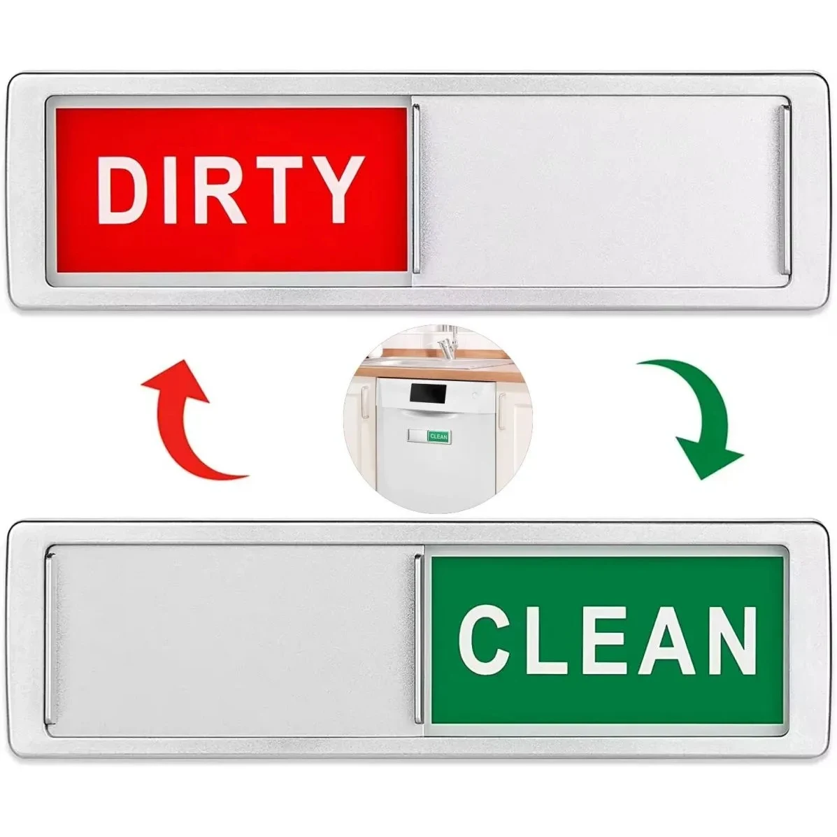 Dishwasher Magnet Clean Dirty Sign 1