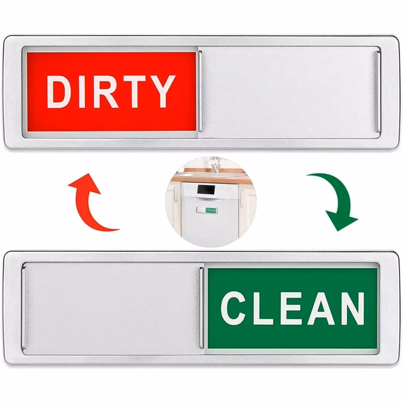 Dishwasher Magnet Clean Dirty Sign