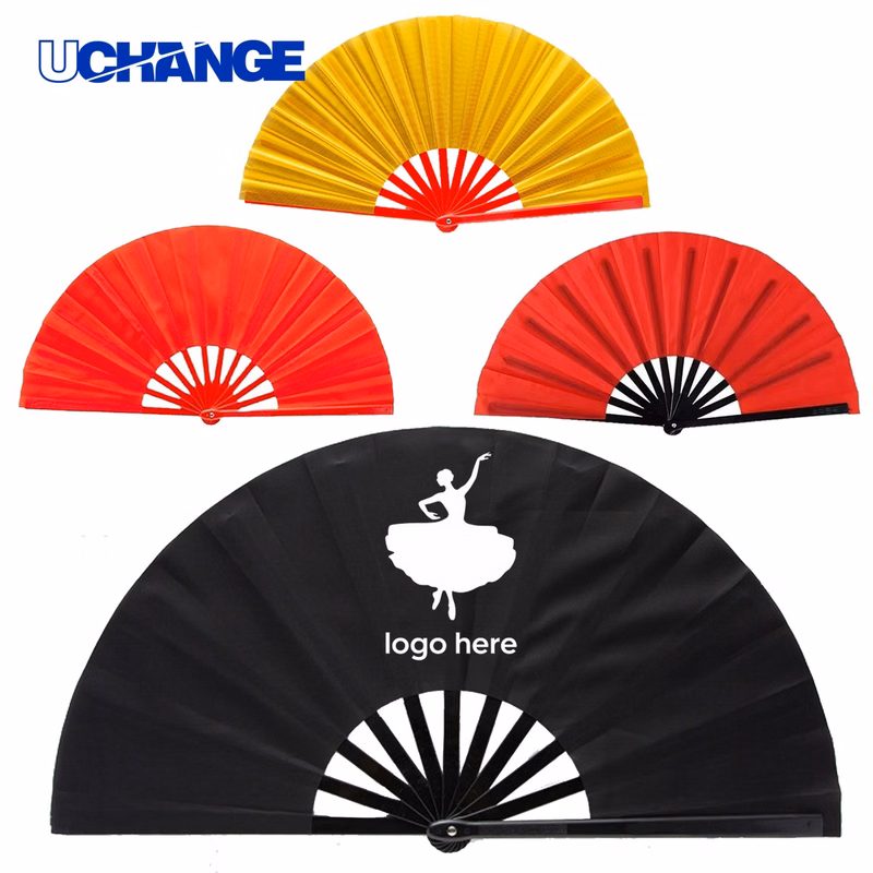 Double-Sided Oversized Collapsible Festival Fan