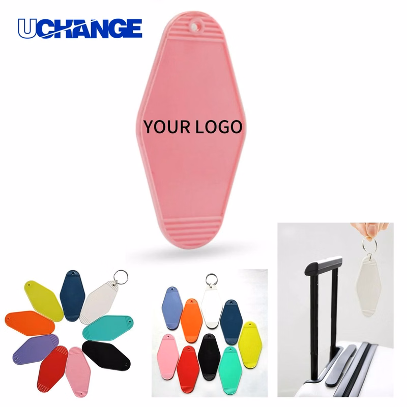 ABS Motel Style Key Tag Keychain Durable for Branding