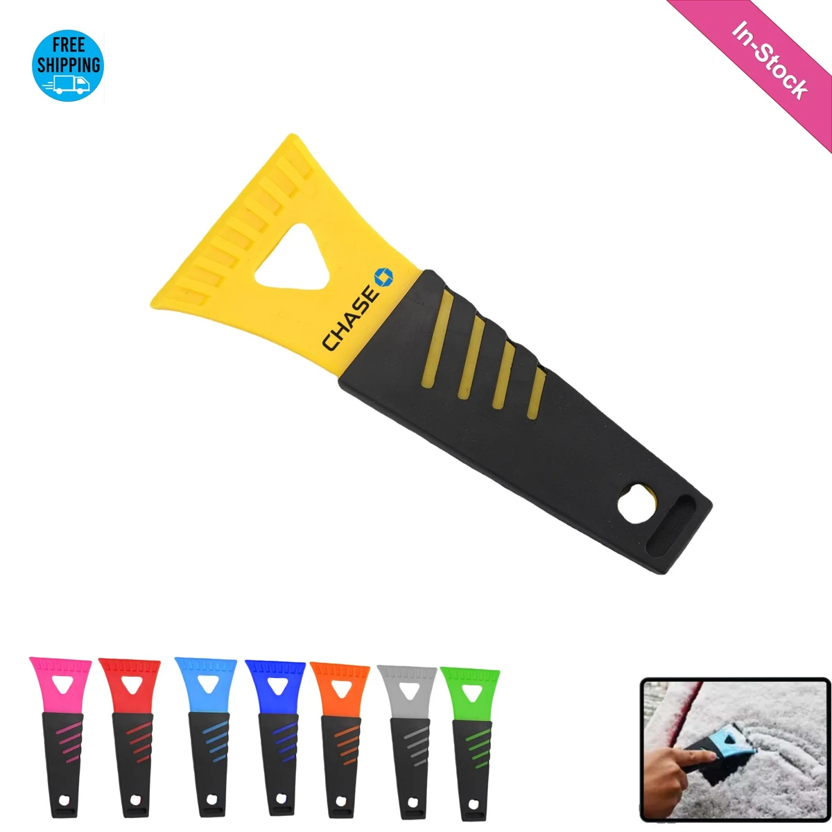7" Polar Ice Scraper - Ocean 1