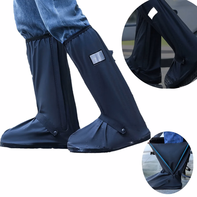 PVC Thick Wear-Resistant Mid-Tube Shoe Cover