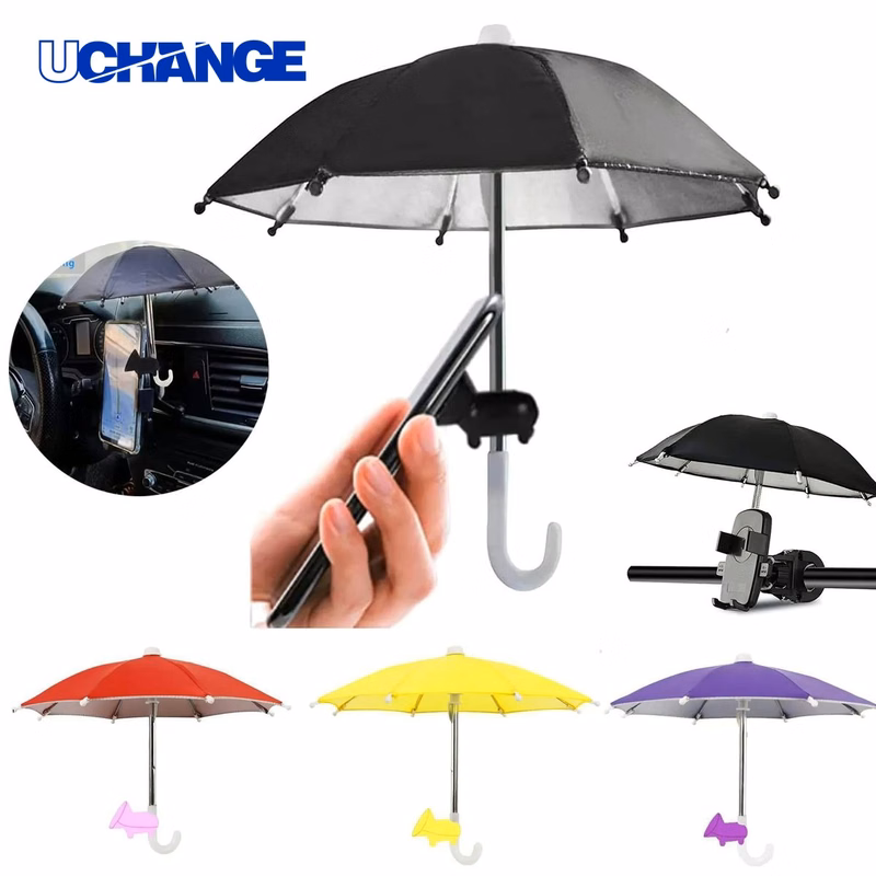 UV Protection Mobile Phone Umbrella Accessory