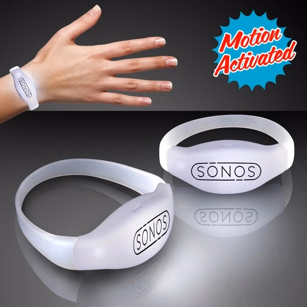 Light Up LED Motion Activated Bracelets