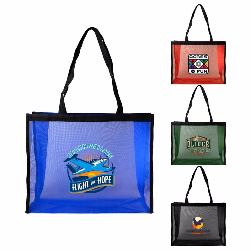 Recycled Mesh Tote Bag