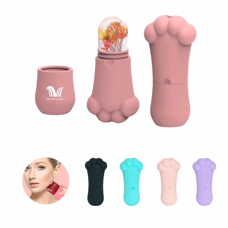 Ice Face Roller Pods Massager Skin Care Silicone Icing Tool