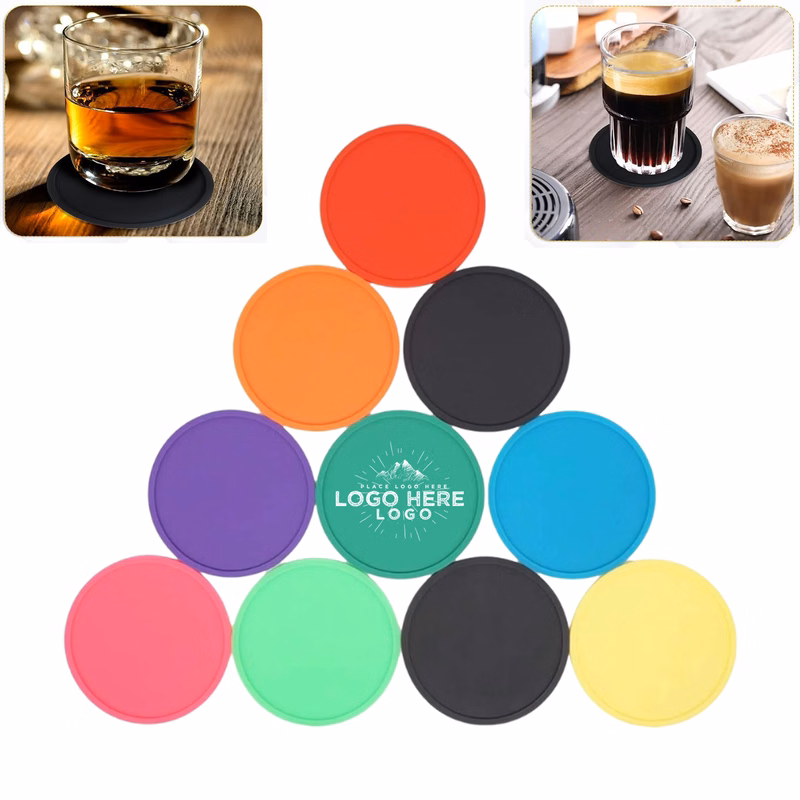 Vibrant 4" Cup Coaster