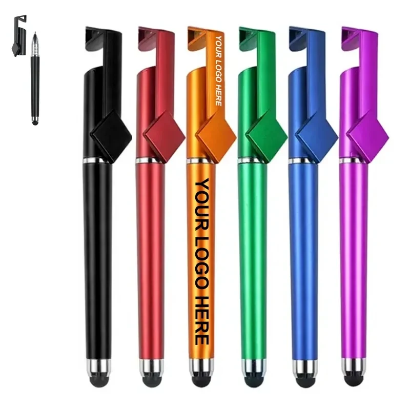 Advertising Gel Pen With Phone Stand 1