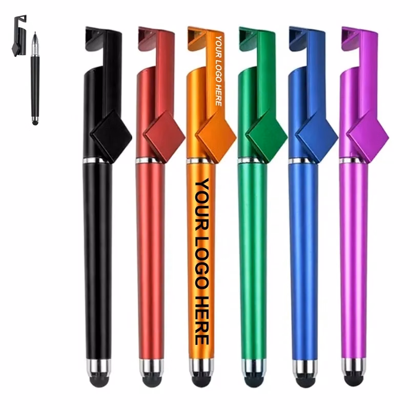 Advertising Gel Pen With Phone Stand