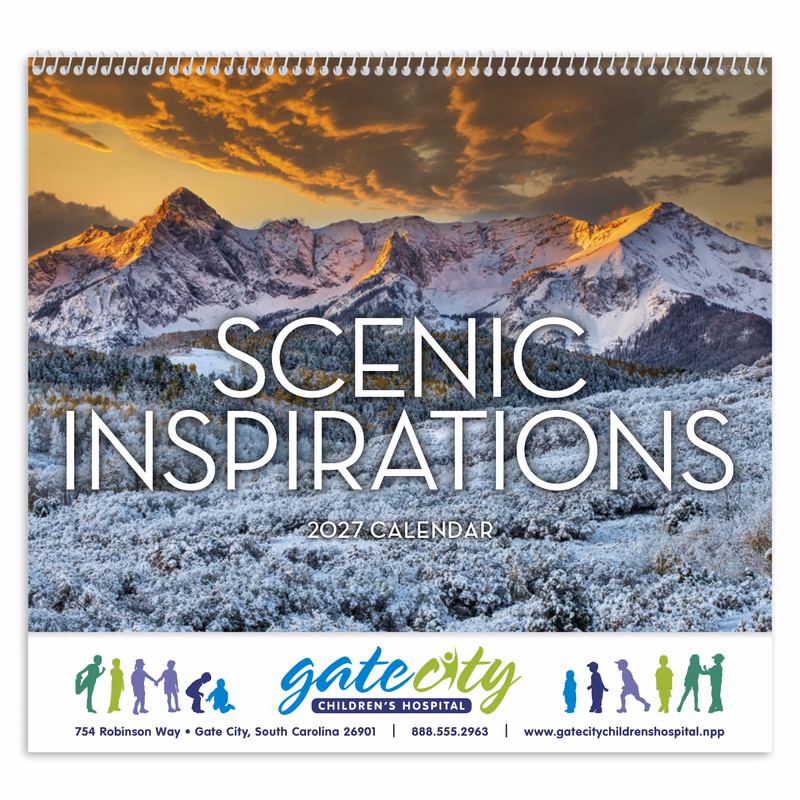 Triumph® Calendars Scenic Inspirations Calendar