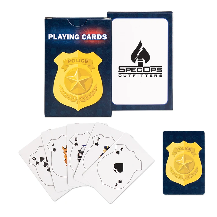 Police Safety Playing Cards 1