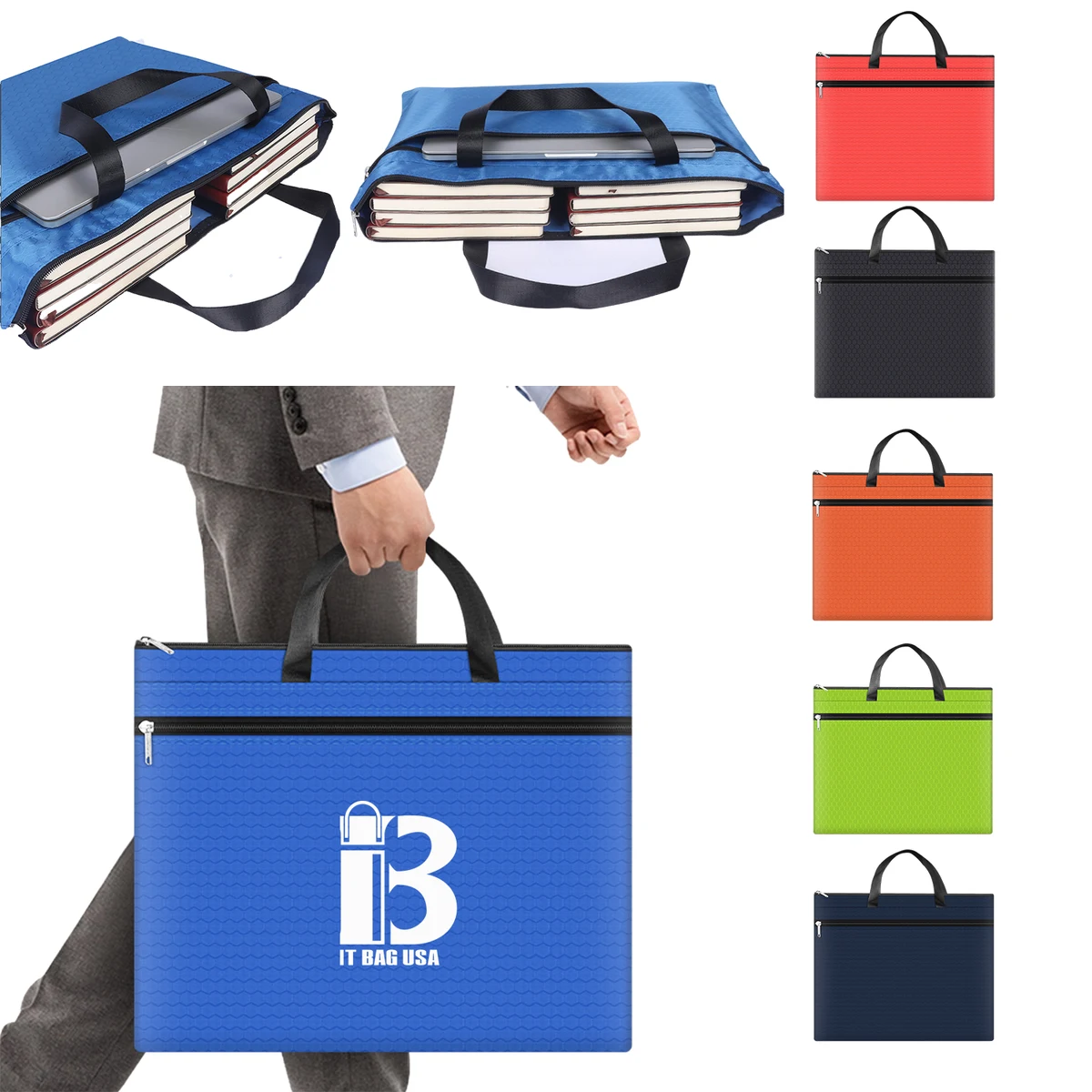Waterproof Portable Document Tote 1
