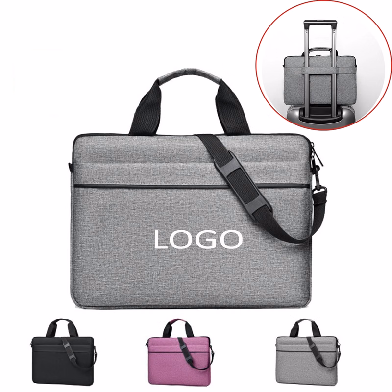 15.6" Messenger Laptop Bag with Shoulder Strap