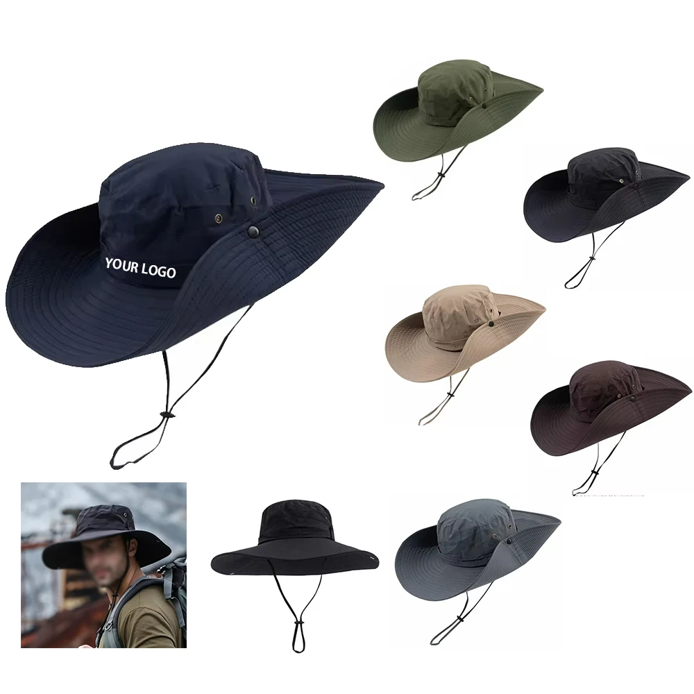 Summer Sun Protection Wide Brim Hat 1