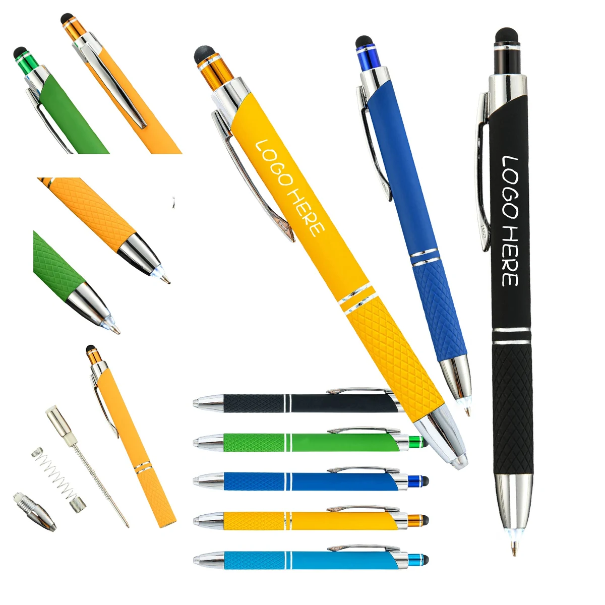 Holder LED Stylus Ballpoint Pen 1