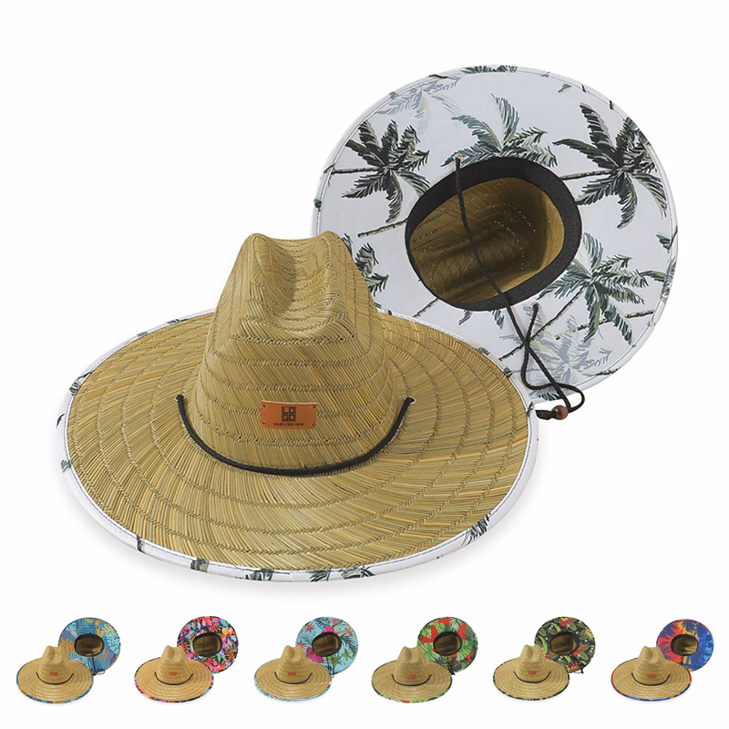 Straw Outdoor Sunshade Big Eaves Hat
