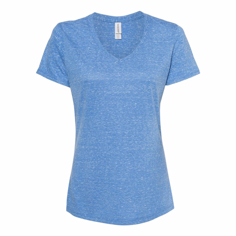 Women's Snow Heather Jersey V-Neck T-Shirt - 88WVR