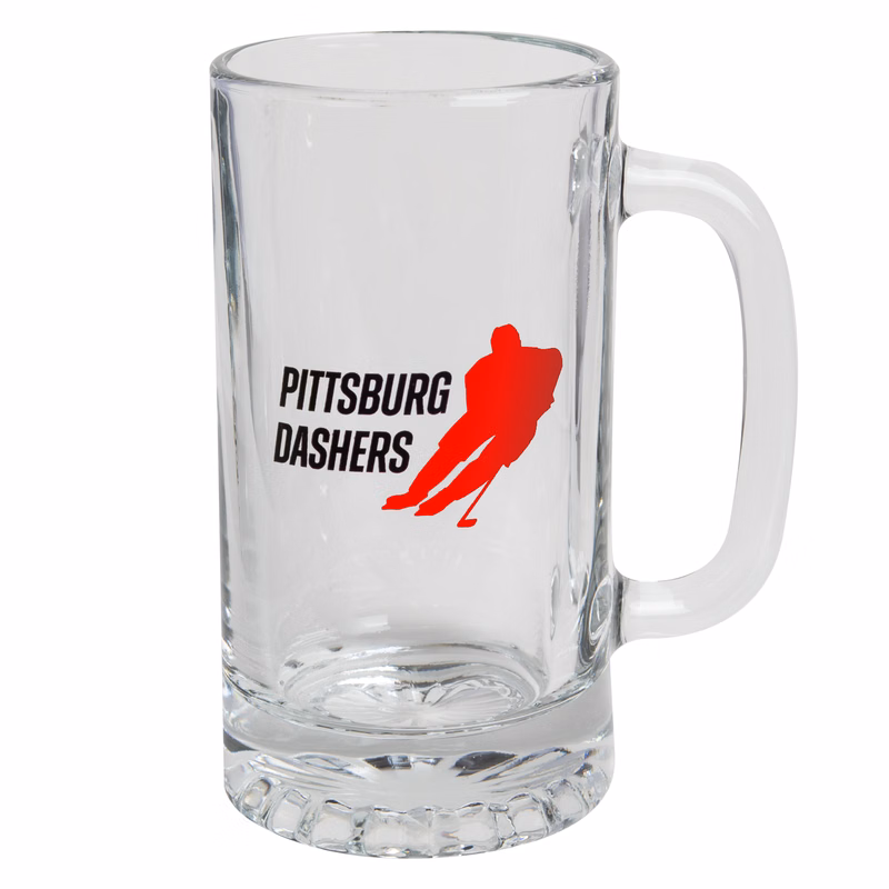 16 oz. Libbey® Tankard Starburst Beer Mug (2 Color Imprint)
