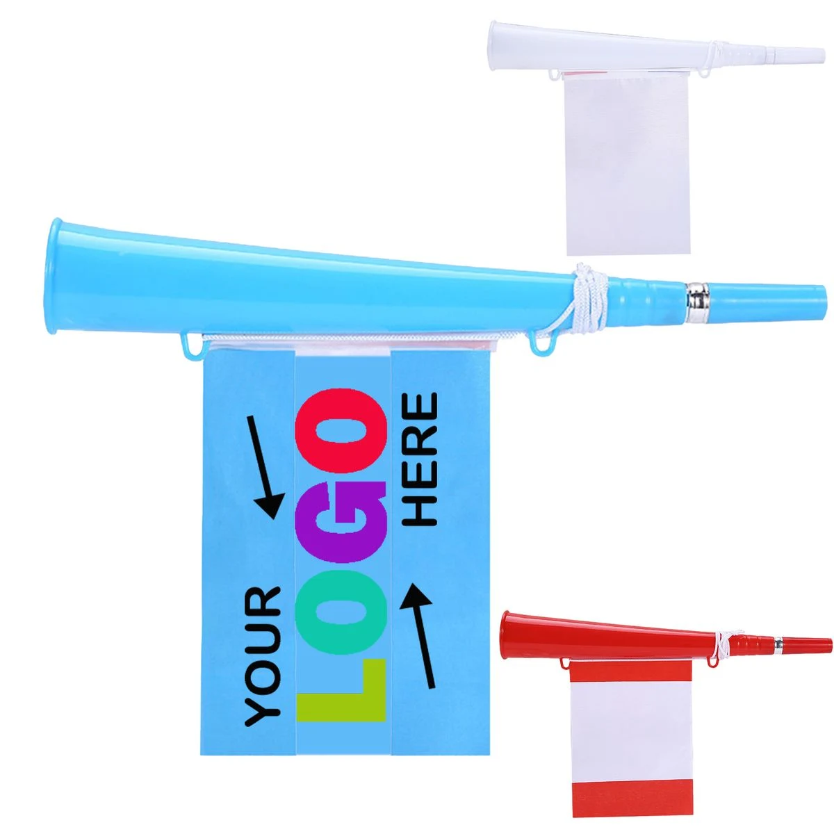 MOQ 50 Cheerleading Flag and Horn 1