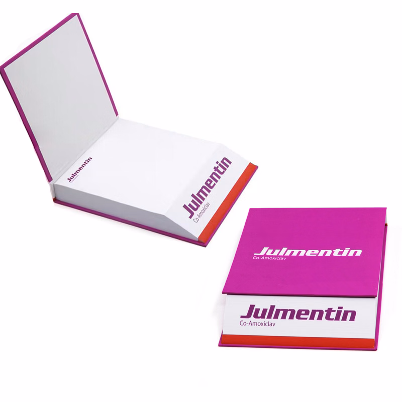 Hard Cover Beveled Notepad