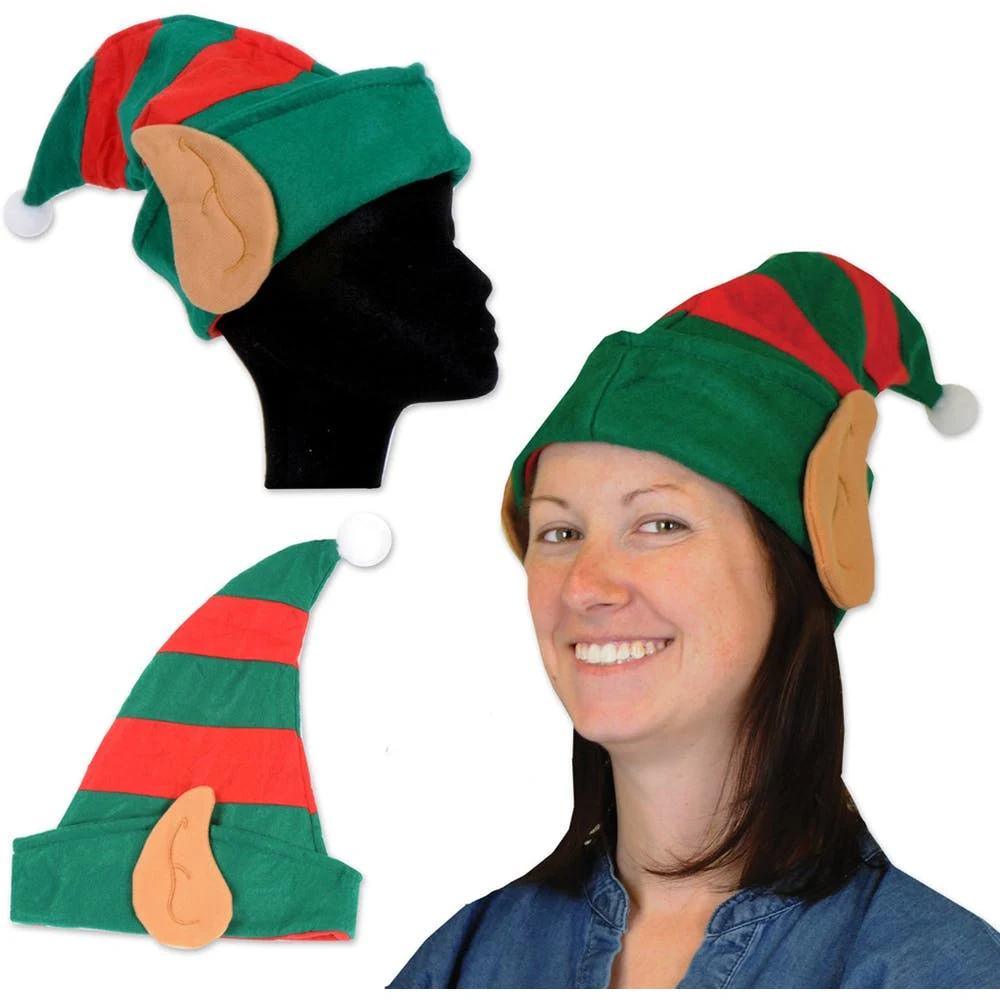 Elf Hat with Ears - Assorted 1