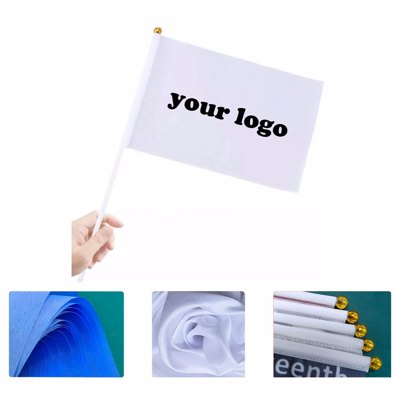 MOQ 100 pcs Custom Printed Flag