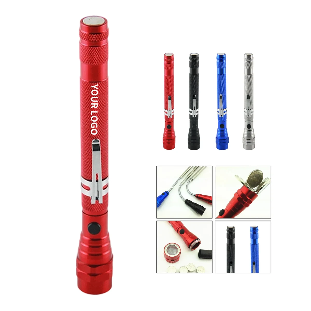 Telescopic Magnetic LED Flashlight 1