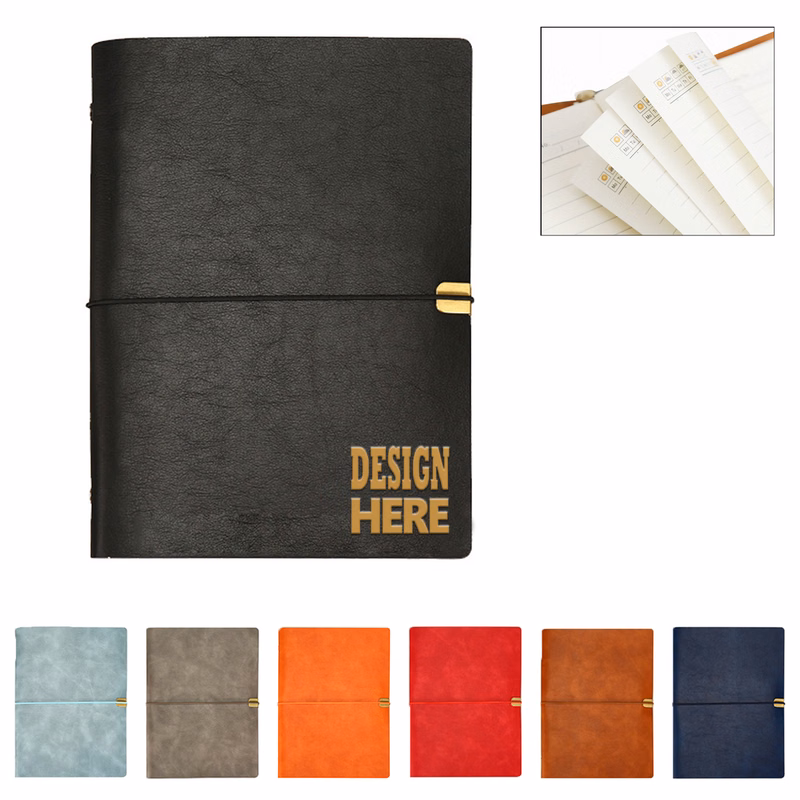 Leather Bound Flip Journal Folio