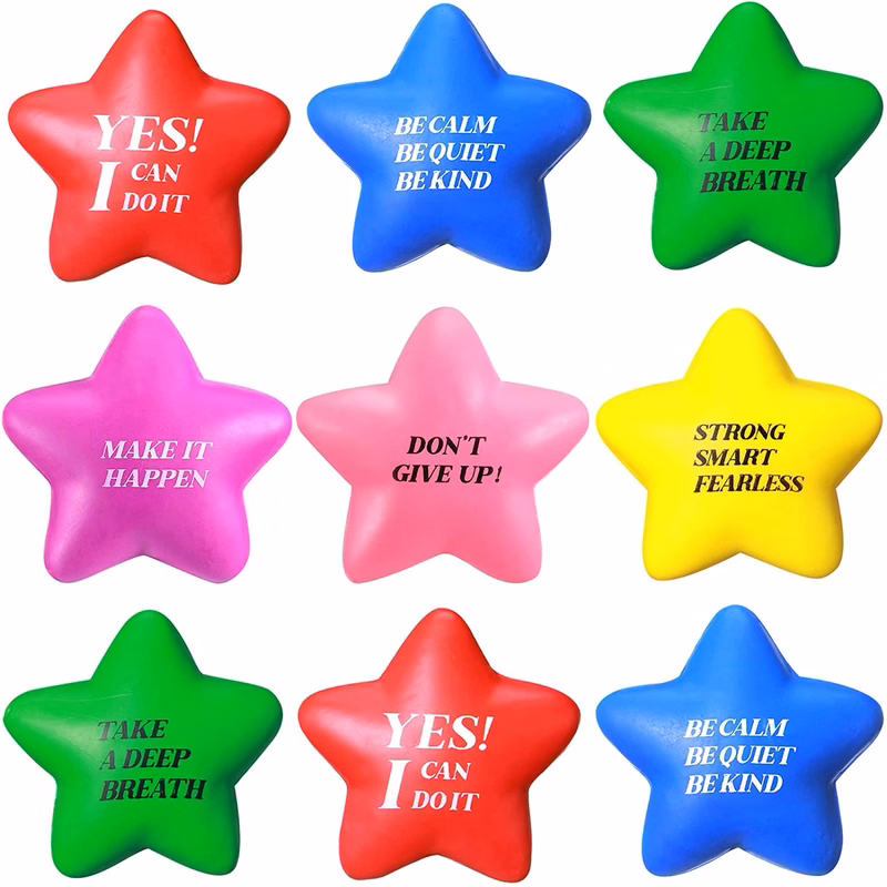 PU Star Stress Balls