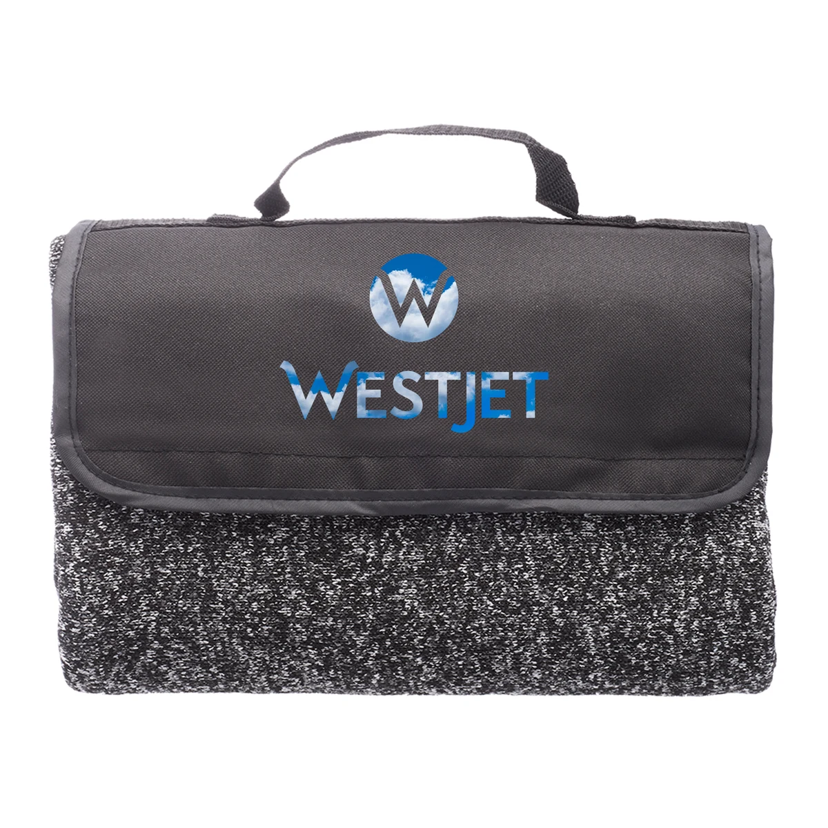 Wagon Train Roll-Up Picnic Blanket (Full Color Imprint) 1