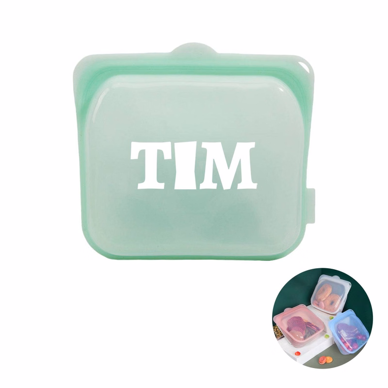 Stand-Up Food Grade Reusable Silicone Storage Bag