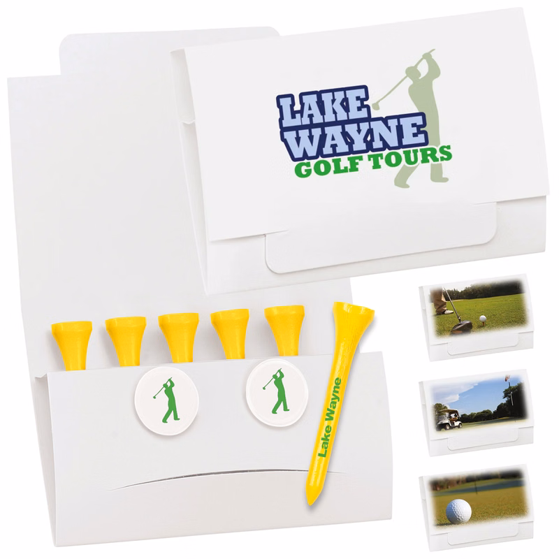 6-2 Golf Tee Packet - 2-3/4" Tee
