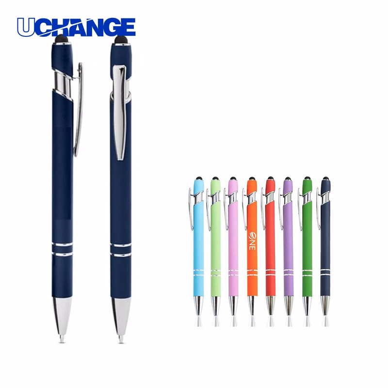 Rubberized Soft Tactile Rubber Pen for Grip