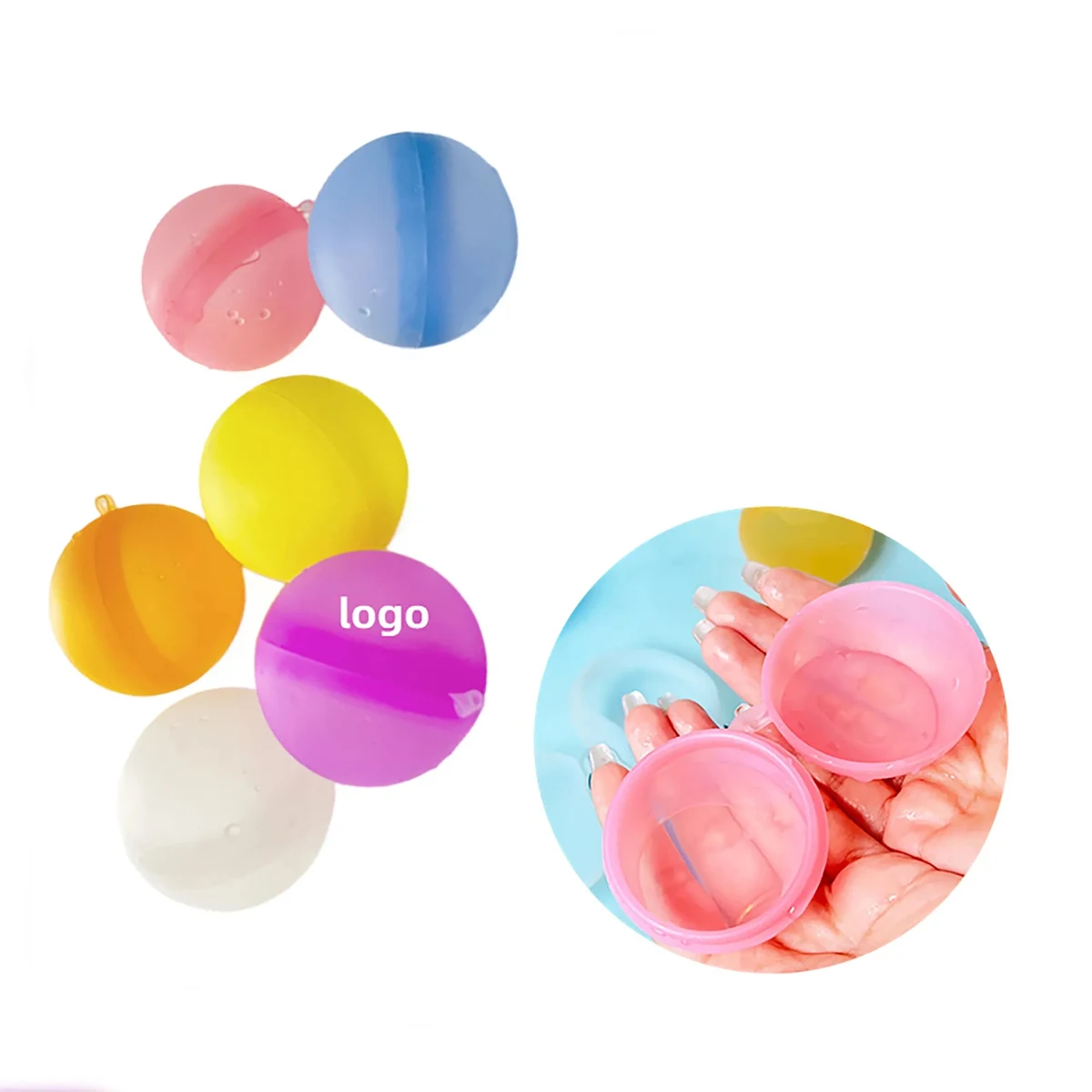 Silicone Water Balloon MOQ 100PCS 1