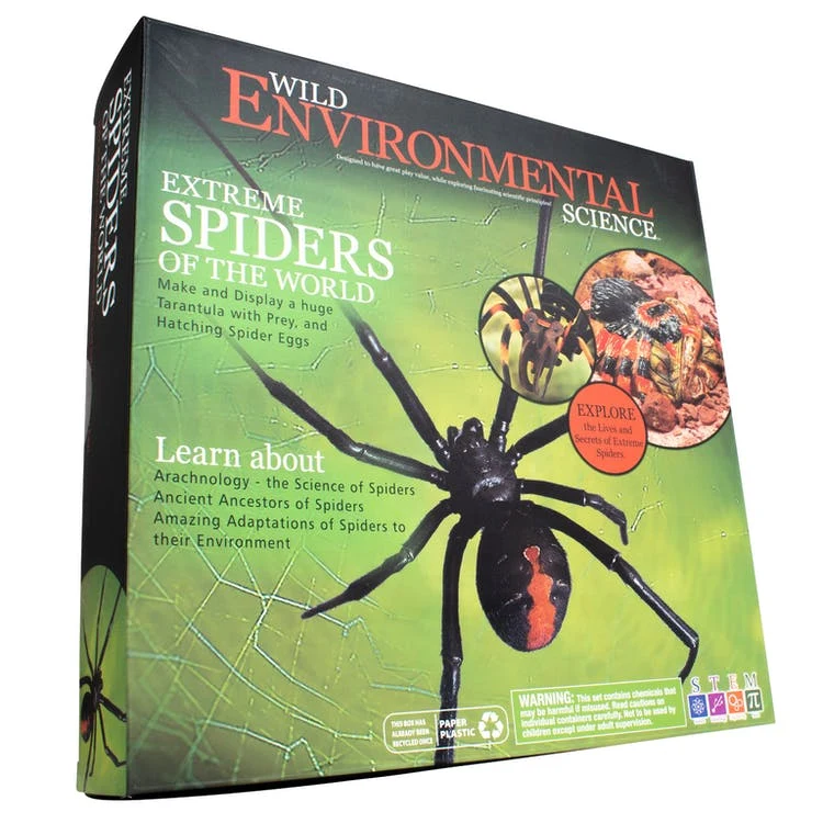 Extreme Spiders of the World Kits - Paints Included 1