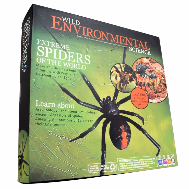 Extreme Spiders of the World Kits - Paints Included